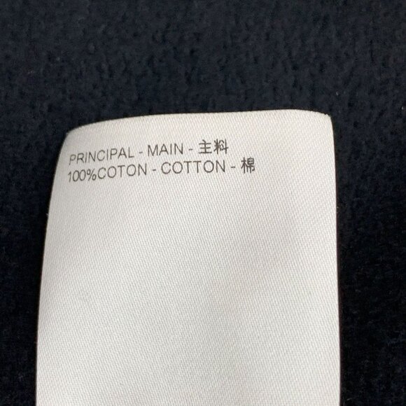 Louis Vuitton Black Gradient Logo Cotton Round-Neck Long-Sleeved Sweatshirt XXL - Picture 3 of 7